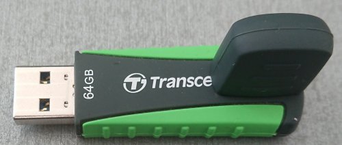 Фото Флешка Transcend 64 GB JetFlash 810 Black/Green (TS64GJF810) від користувача Romanoff