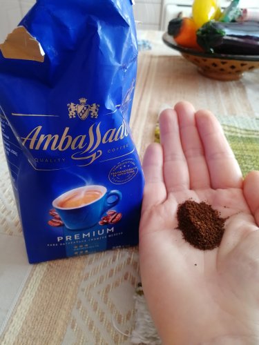 Фото Мелена кава Ambassador Premium мелена 250 г (8720254065205) від користувача Ірина Iryna