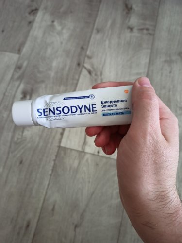 Фото зубна паста Sensodyne Зубная паста  Ежедневная защита, 100мл (5054563041272) від користувача Andrei Gol