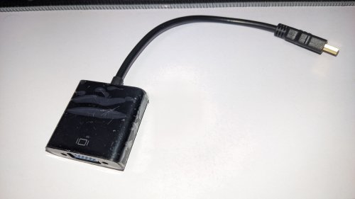 Фото Адаптер STLab HDMI - VGA Black (U-990 PRO BTC) від користувача keglya