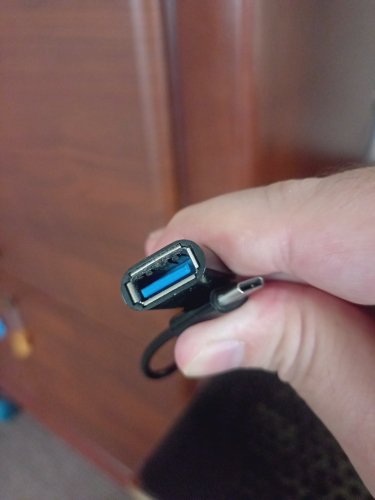 Фото Адаптер USB Type-C XoKo AC-230 Type-C - USB с кабелем черный (XK-AC230-BK) від користувача Григорій Піртахія