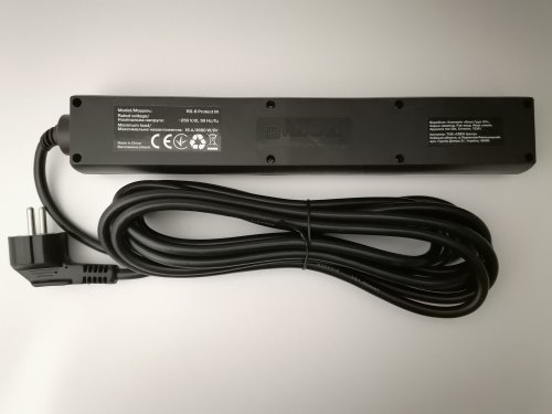 Фото Мережевий фільтр-подовжувач REAL-EL RS-6 Protect M 5м Black (EL122300036) від користувача Pro Consumer