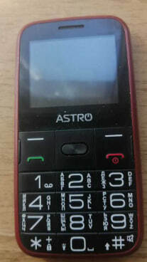 Фото Мобільний телефон Astro A241 Red від користувача zetsuobilly