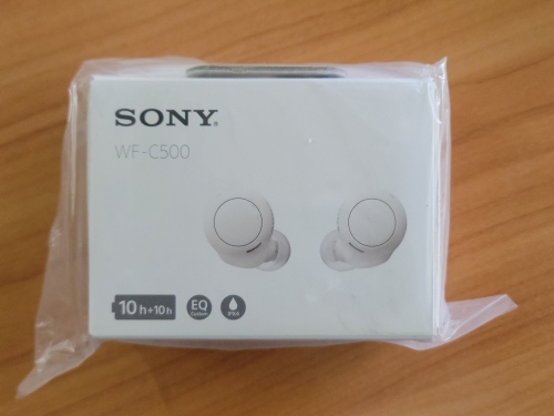 Фото Навушники TWS Sony WF-C500 White (WFC500W.CE7) від користувача Ironhide
