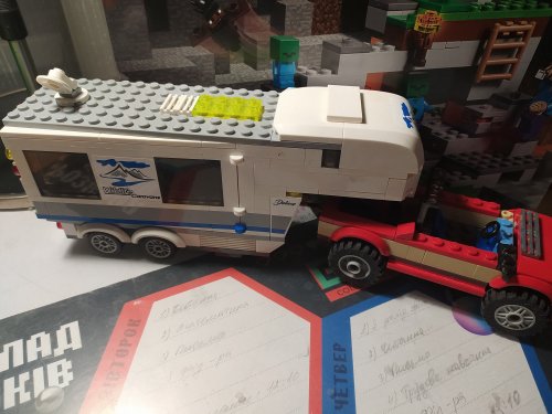 Фото Блоковий конструктор LEGO City Пикап и фургон (60182) від користувача vvy