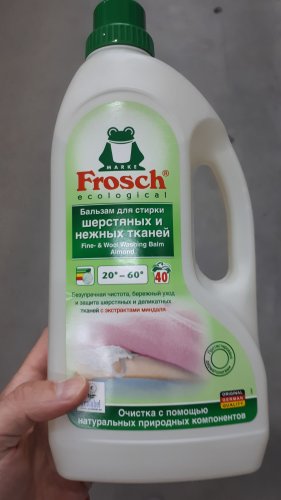 Фото Рідкий засіб для прання Frosch Средство для стирки Гранат 1.5 л (4009175941190) від користувача Sergey