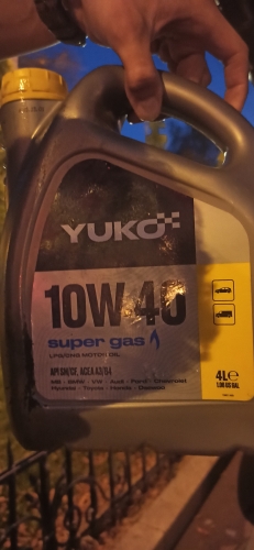 Фото моторне мастило Yuko SUPER GAS 10W-40 4л від користувача 1eo5old