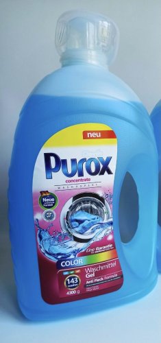 Фото Рідкий засіб для прання Purox Гель Color 4,3 л (4260353550287) від користувача Maya