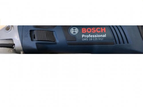 Фото Болгарка (кутова шліфувальна) Bosch GWS 18-125 V-LI (060193A307) від користувача Влад Некрасов