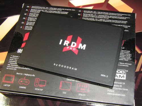 Фото SSD накопичувач GOODRAM IRDM Pro gen. 2 256 GB (IRP-SSDPR-S25C-256) від користувача 339
