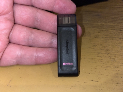 Фото Флешка Kingston 64 GB DataTraveler 70 USB Type-C (DT70/64GB) від користувача lordwerneo
