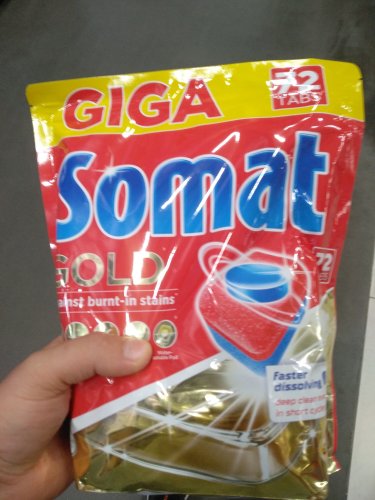 Фото пігулки Somat Таблетки для посудомоечной машины Gold 72 шт (9000101321036) від користувача Odessamebel
