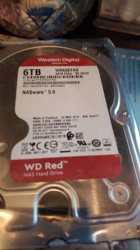 Фото Жорсткий диск WD Red 6 TB (WD60EFAX) від користувача Вадим Демьянушко