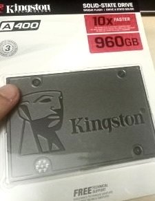 Фото SSD накопичувач Kingston A400 960 GB (SA400S37/960G) від користувача Iryna