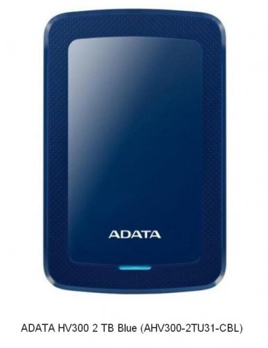 Фото Жорсткий диск ADATA HV300 2 TB Blue (AHV300-2TU31-CBL) від користувача Alex-L