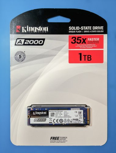 Фото SSD накопичувач Kingston A2000 1 TB (SA2000M8/1000G) від користувача apk