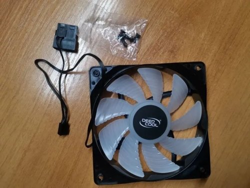 Фото Вентилятор Deepcool RF 120 B (DP-FLED-RF120-BL) від користувача Игорь