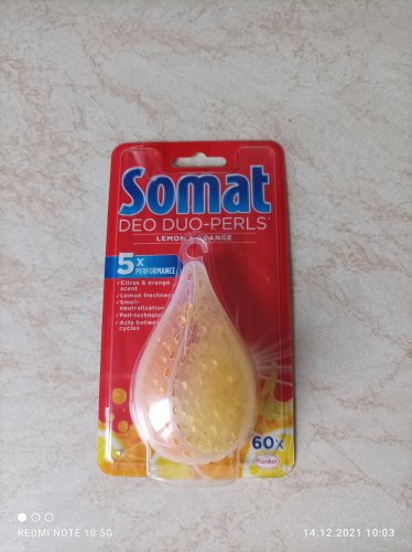 Фото Ароматизатор Somat Ароматизатор Somat Deo Duo-Pearls Lemon & Orange (9000101000436) від користувача Алена Аршиникова