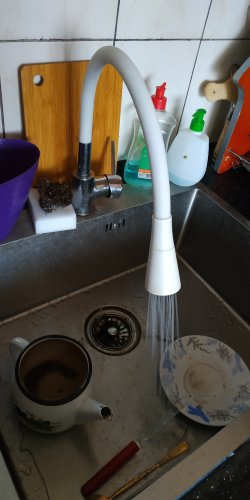 Фото Змішувач для кухонної мийки Qtap Spring CRW 007F-1 від користувача Kardi NalDi