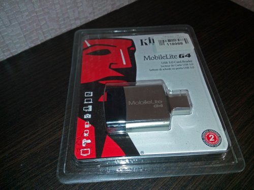 Фото Картрідер Kingston MobileLite G4 USB 3.0 (FCR-MLG4) від користувача dr_ula