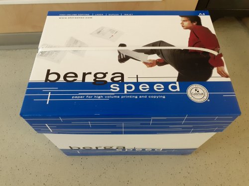 Фото Папір для принтера/копіра Stora Enso Berga Speed (80) A4 500л від користувача QuickStarts