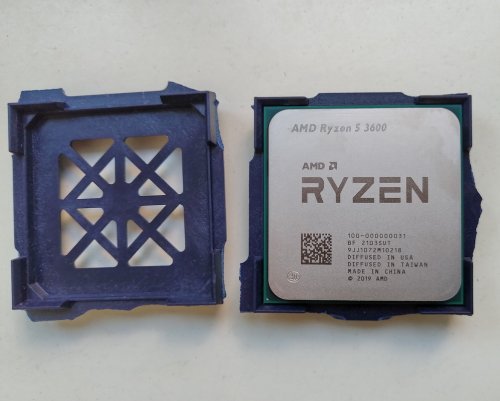 Фото Процесор AMD Ryzen 5 3600 + Wraith Stealth (100-100000031MPK) від користувача SENA