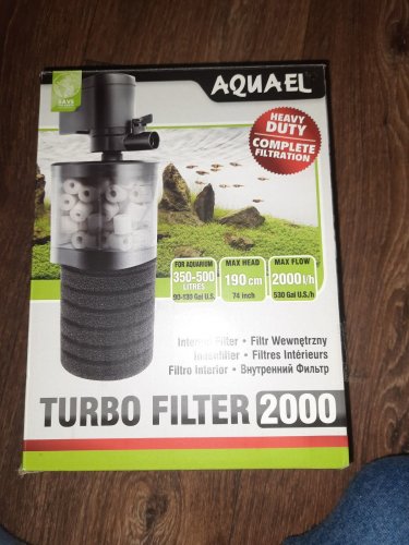 Фото Фільтр для акваріума Aquael Turbo Filter 2000 (109405) від користувача Оксана