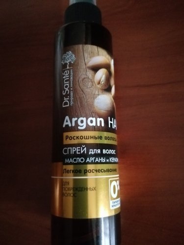 Фото спрей для волосся Dr. Sante Спрей для волос  Argan Hair 150 мл (4823015933073) від користувача Вікторія