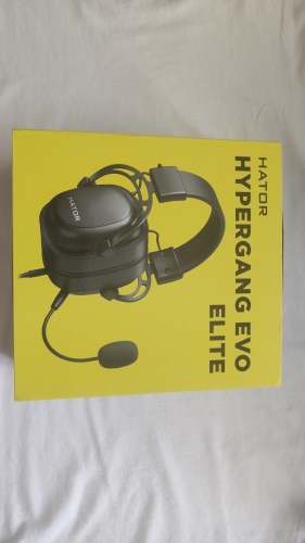 Фото Навушники з мікрофоном HATOR Hypergang EVO Elite Black (HTA-830) від користувача Pavel Tarantino