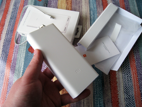 Фото Зовнішній акумулятор (павербанк) Xiaomi Mi Power Bank 2C 20000mAh White (PLM06ZM) від користувача Ivan G