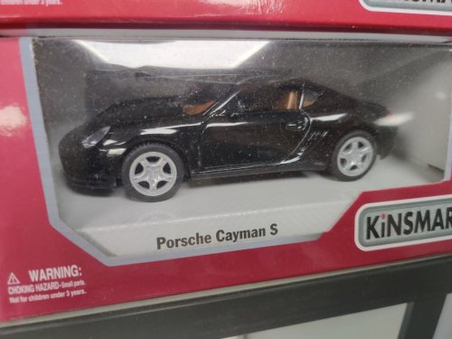 Фото Масштабна модель Kinsmart Porsche Cayman S (KT5307W) від користувача Burning Money