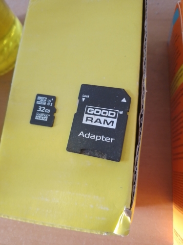 Фото Карта пам'яті GOODRAM 32 GB microSDHC class 10 UHS-I + SD Adapter M1AA-0320R11 від користувача seolinker