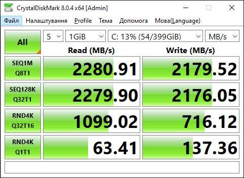 Фото SSD накопичувач Kingston A2000 1 TB (SA2000M8/1000G) від користувача NISKY