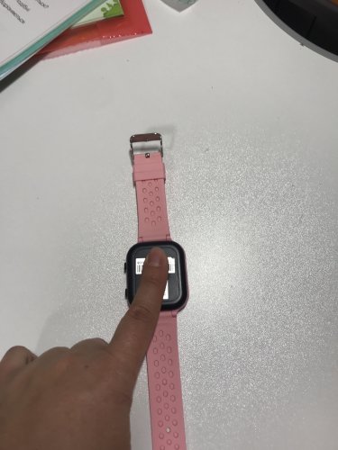 Фото Дитячий розумний годинник AmiGo GO009 Camera+LED WIFI Pink від користувача Стефанія