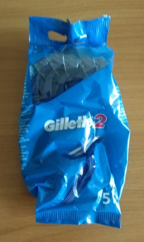 Фото бритва / станок для гоління Gillette Бритва  2 одноразовая 5 шт (3014260282684) від користувача 
