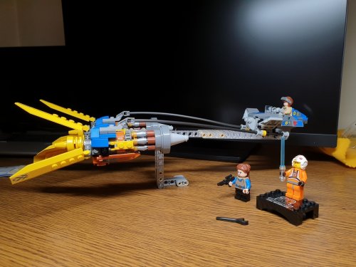 Фото блоковий конструктор LEGO Star Wars Гоночный под Энакина: выпуск к 20-летнему юбилею (75258) від користувача deleter777
