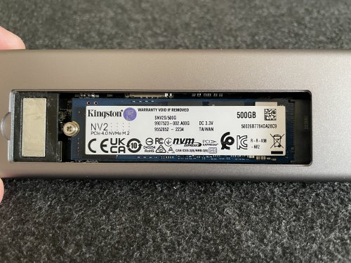 Фото SSD накопичувач Kingston NV2 500 GB (SNV2S/500G) від користувача Давай Зацінимо