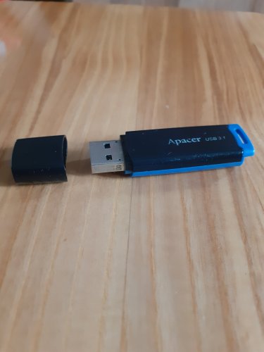 Фото Флешка Apacer 64 GB AH359 Blue USB3.1 (AP64GAH359U-1) від користувача biktop