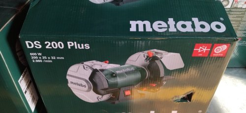 Фото Точильно-шліфувальний верстат Metabo BS 200 Plus (604220000) від користувача Катруся