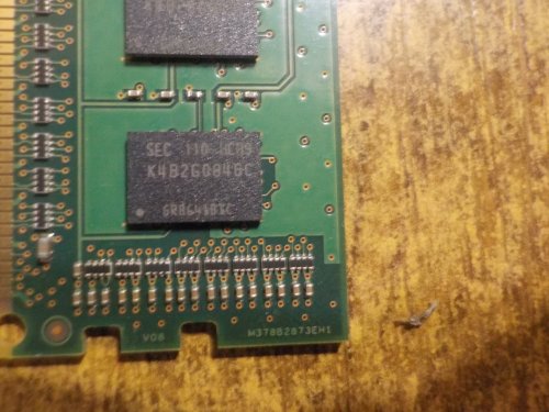 Фото Пам'ять для настільних комп'ютерів Samsung 2 GB DDR3 1333 MHz (M378B5773CH0-CH9) від користувача Romero