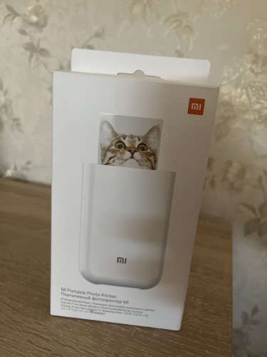 Фото Мобільний принтер Xiaomi Mi Pocket Photo Printer (TEJ4018GL, XMKDDYJ01HT, XMKDDYJHT01) від користувача Кирил