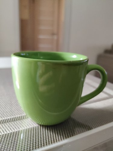 Фото чашка для сніданку Fissman Чашка 320 мл Зеленый (SC-9345.320) від користувача Galaxy Chess
