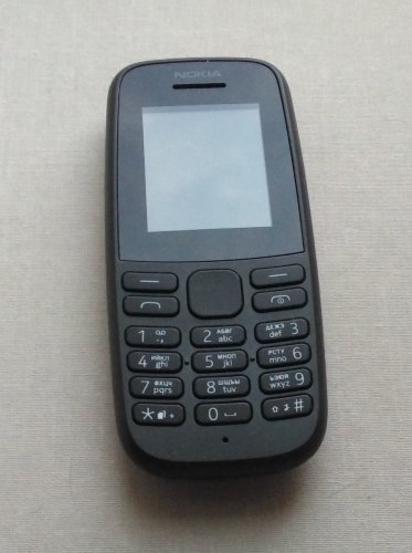 Фото Мобільний телефон Nokia 105 Single Sim 2019 Black (16KIGB01A13) від користувача 