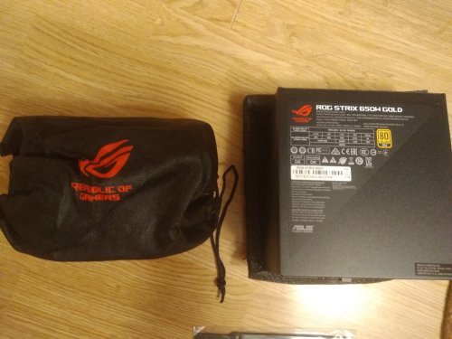 Фото Блок живлення ASUS ROG-STRIX-650G від користувача lordep