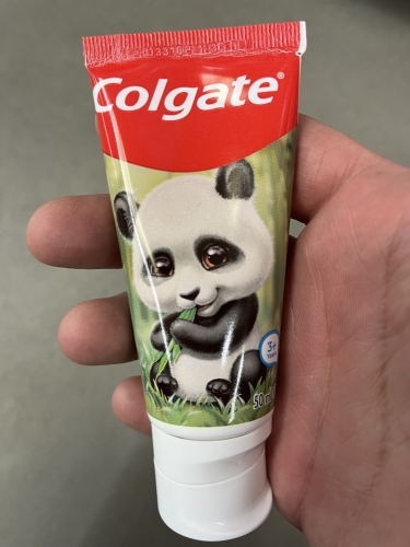 Фото Дитяча зубна паста Colgate Дитяча зубна паста  від 3-х років Панда 50 мл (2142000000005) від користувача Orestiv.