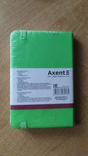 Фото Записна книжка Axent A6 96л. Partner (8301-46-A) від користувача Serhii