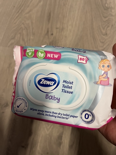 Фото вологий туалетний папір Zewa Вологий туалетний папір  Baby 4 упаковки х 80 шт (7322542434697) від користувача Orestiv.