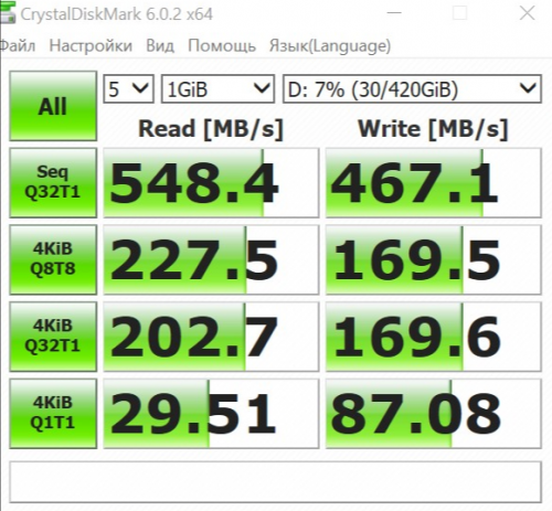 Фото SSD накопичувач ADATA Ultimate SU800 M.2 512 GB (ASU800NS38-512GT-C) від користувача zetsuobilly