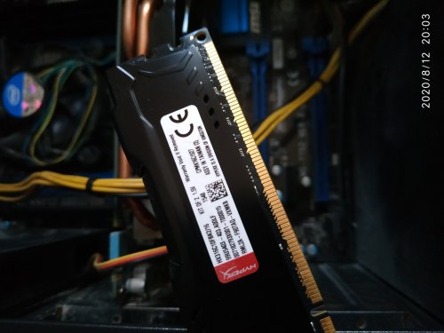Фото Пам'ять для настільних комп'ютерів HyperX 16 GB (2x8GB) DDR3 1866 MHz FURY (HX318C10FBK2/16) від користувача estatek