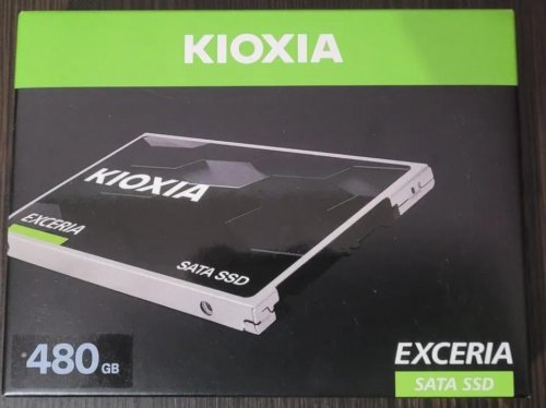 Фото SSD накопичувач Kioxia Exceria 480 GB (LTC10Z480GG8) від користувача Natalivasel